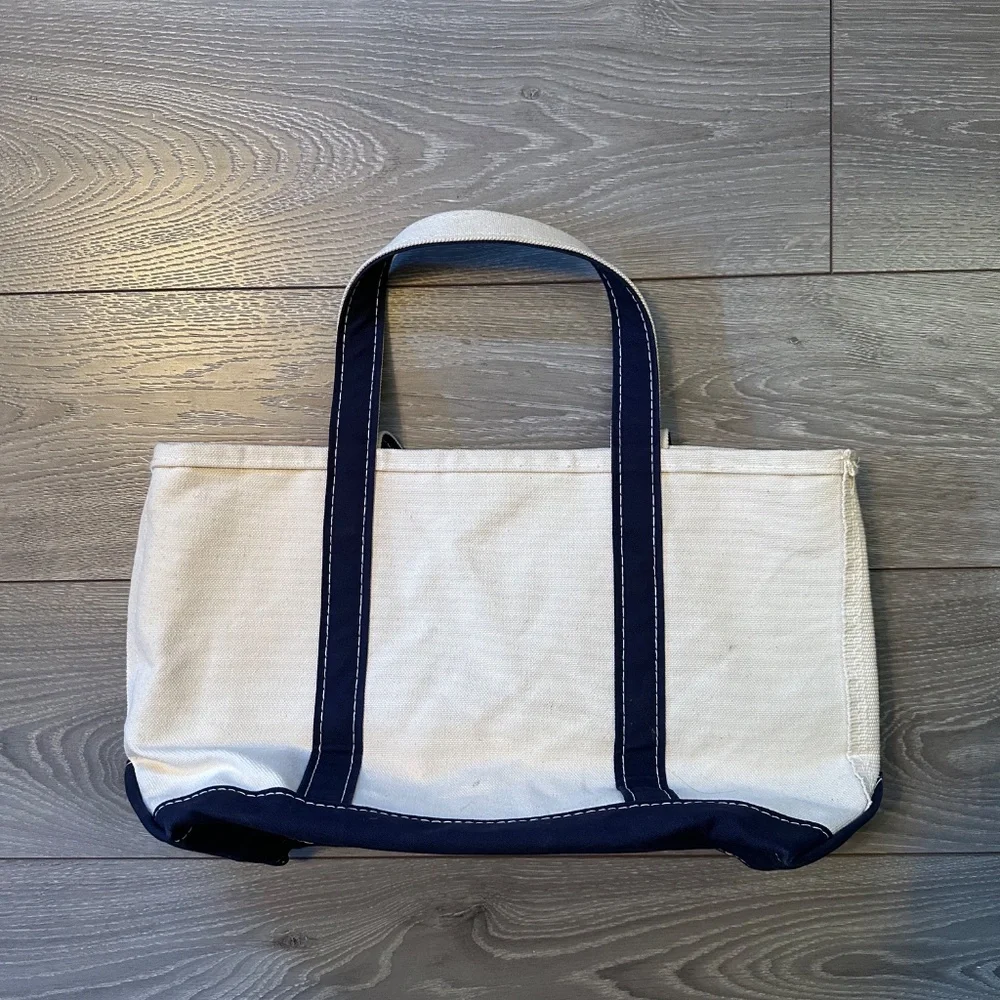 Vintage L.L Bean Boat & Tote Made in USA S Monogrammed - Picture 3 of 3